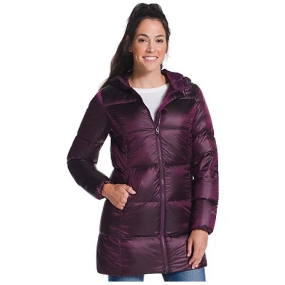 Like new Eddie Bauer Women's Luna Peak Water Resistant Down Parka, sz S - Picture 2 of 9